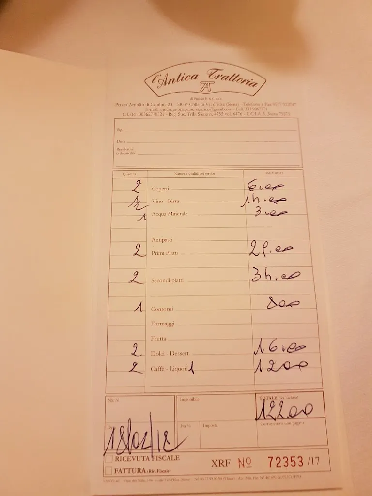 Menu_L'Antica Trattoria di Paradisi Enrico_Colle del Pino_image_1