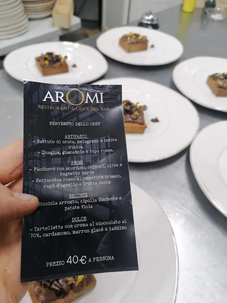 Menu_Aromi Restaurant & Cocktail Bar_Colle Spina_image_1