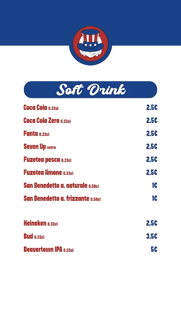 Menu_Uncle Sam - Smash & Fries_Cisterna di Latina_image_3