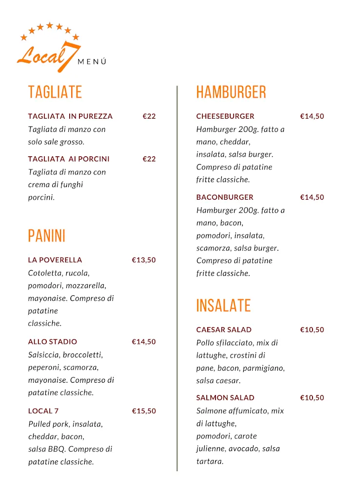 Menu_LOCAL 7 FOOD DRINKS MUSIC_Cisterna di Latina_immagine_2