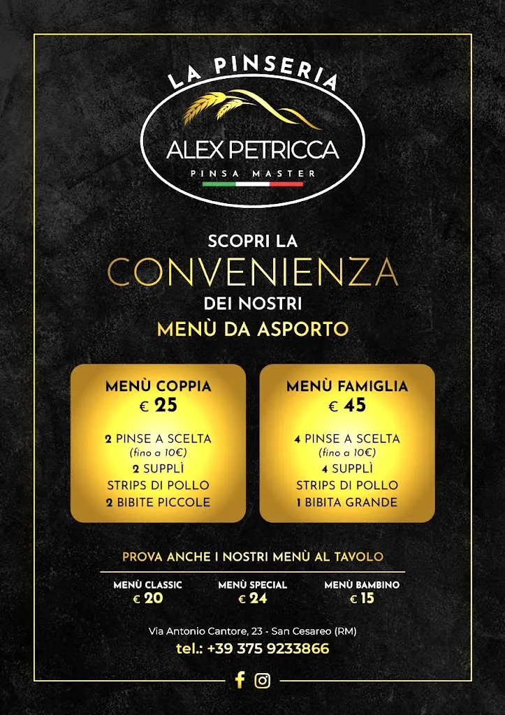 Menu_Pinseria Alex Petricca_Colle Mainello_image_1