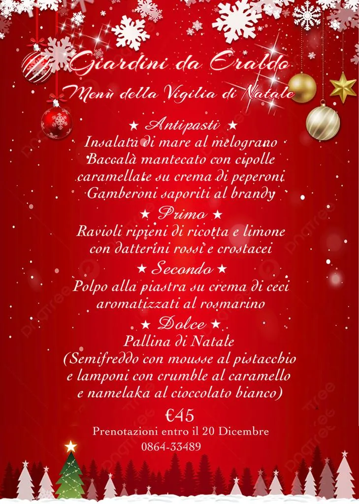 Menu_Giardini da Eraldo | Bar, Pizzeria, Pasticceria_Sulmona_image_1