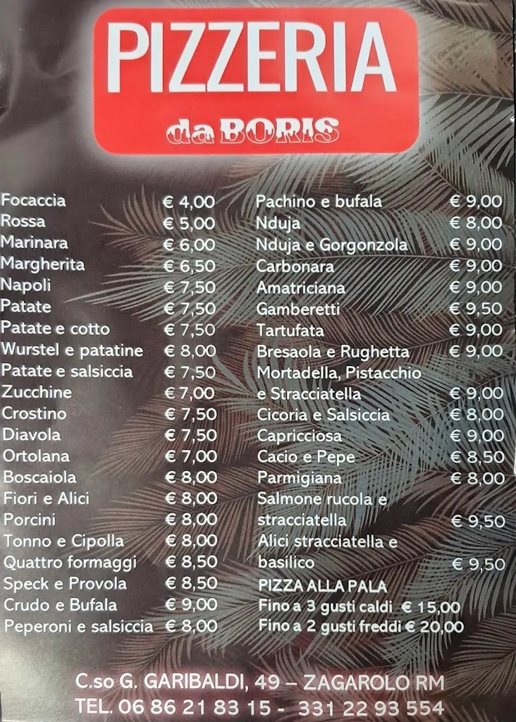 Menu_Pizzeria da Boris_Colle Mainello_image_1