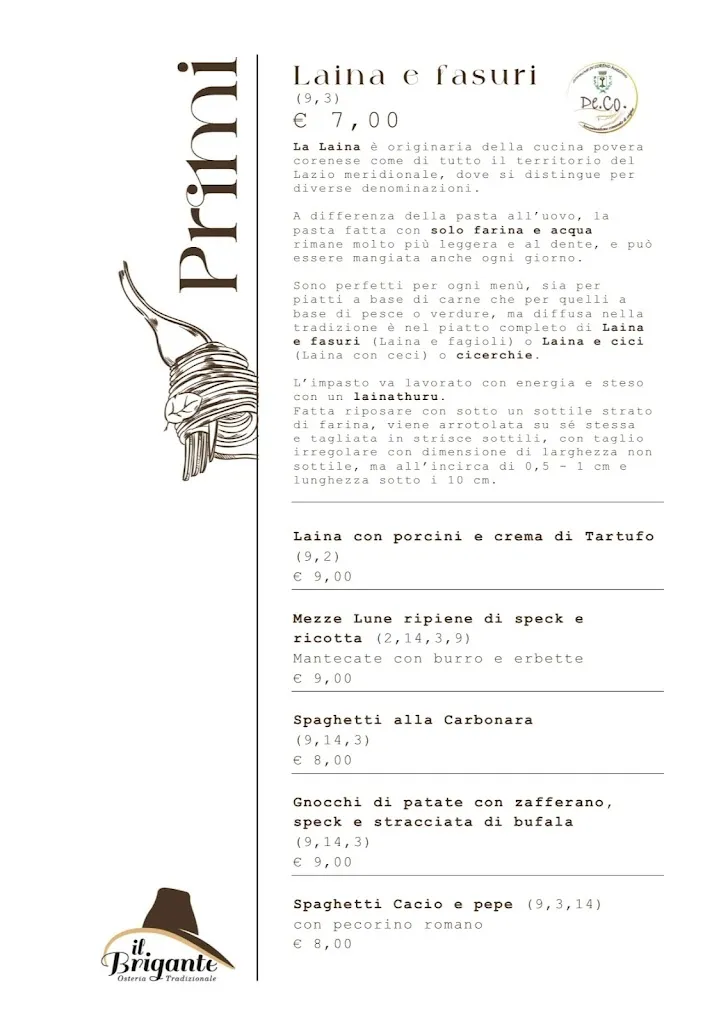 Menu_Il Brigante_Coreno Ausonio_image_1