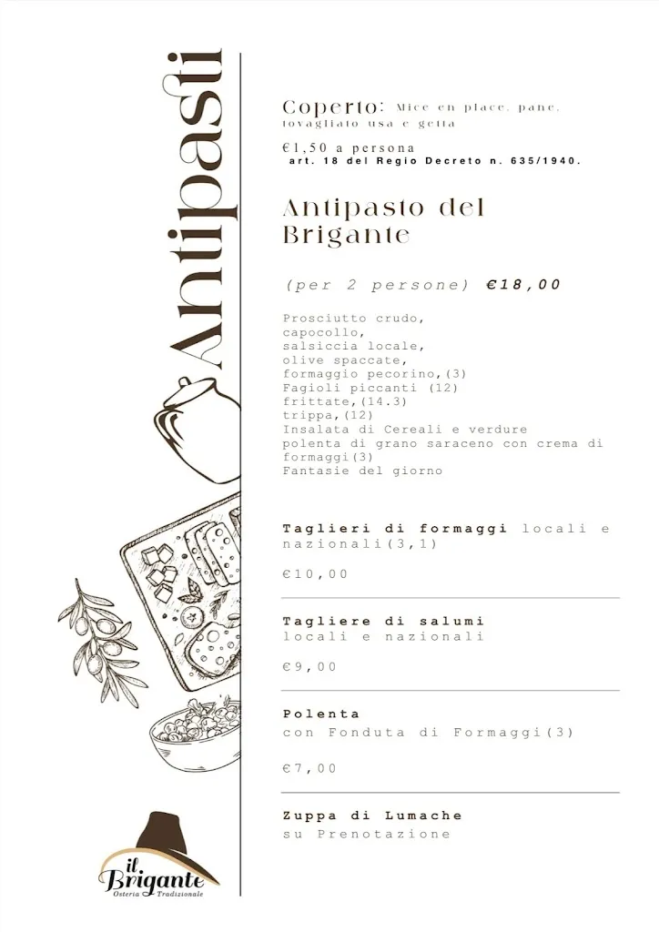Menu_Il Brigante_Coreno Ausonio_image_3