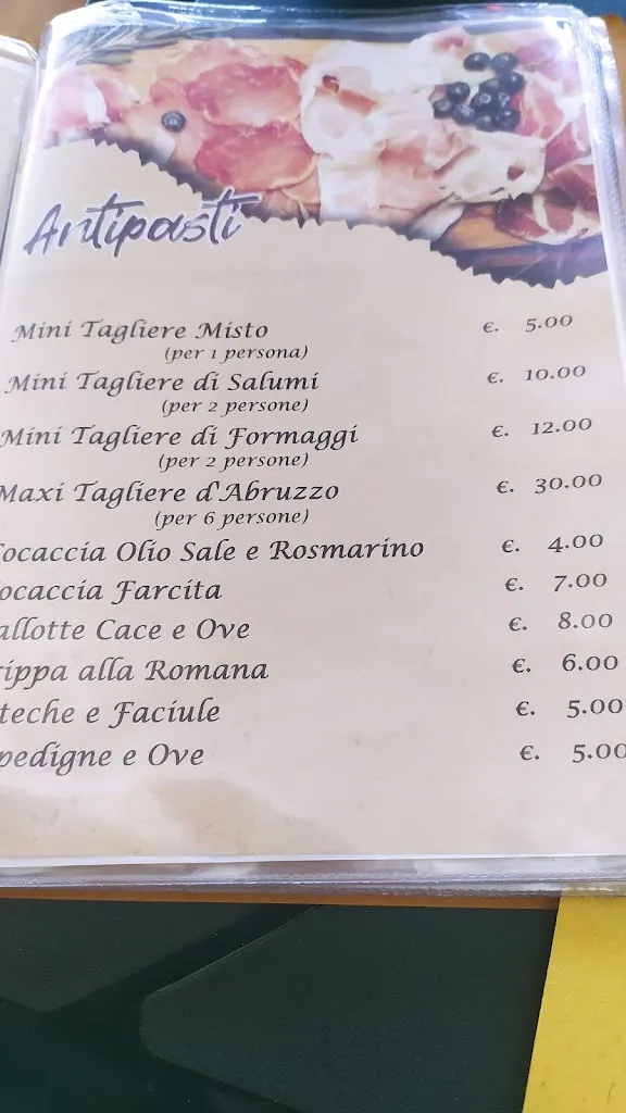 Menu_La Fraschetta d'Abruzzo_Corcolle_image_2