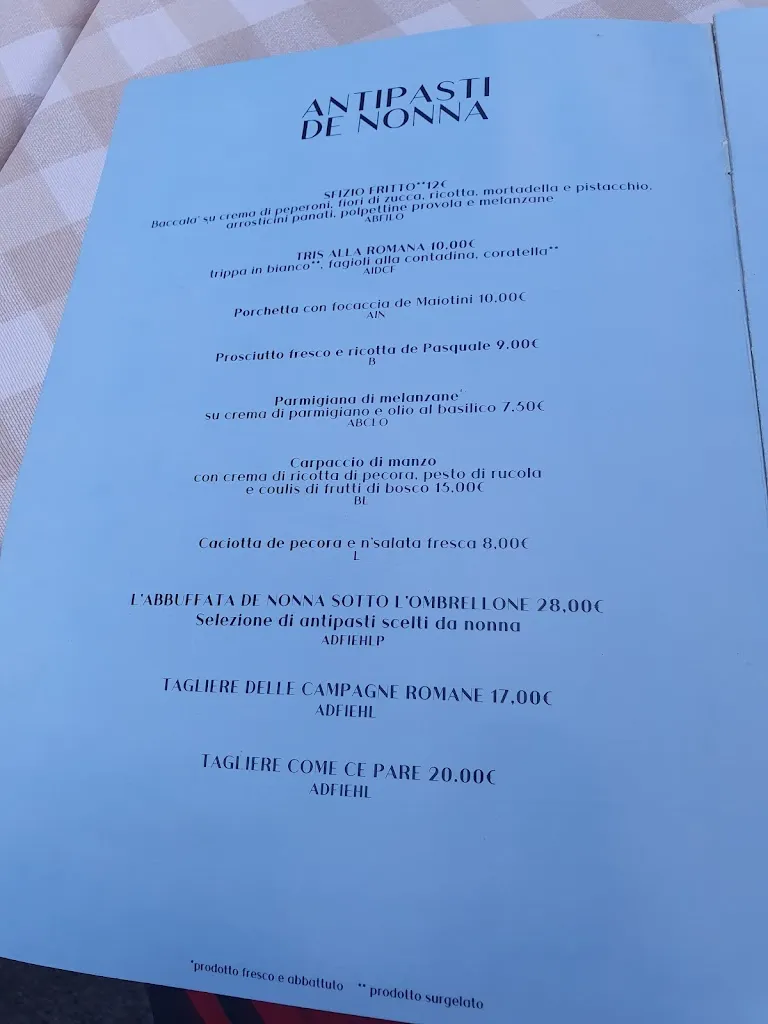 Menu_A Casa De Nonna_Colleferro_image_2
