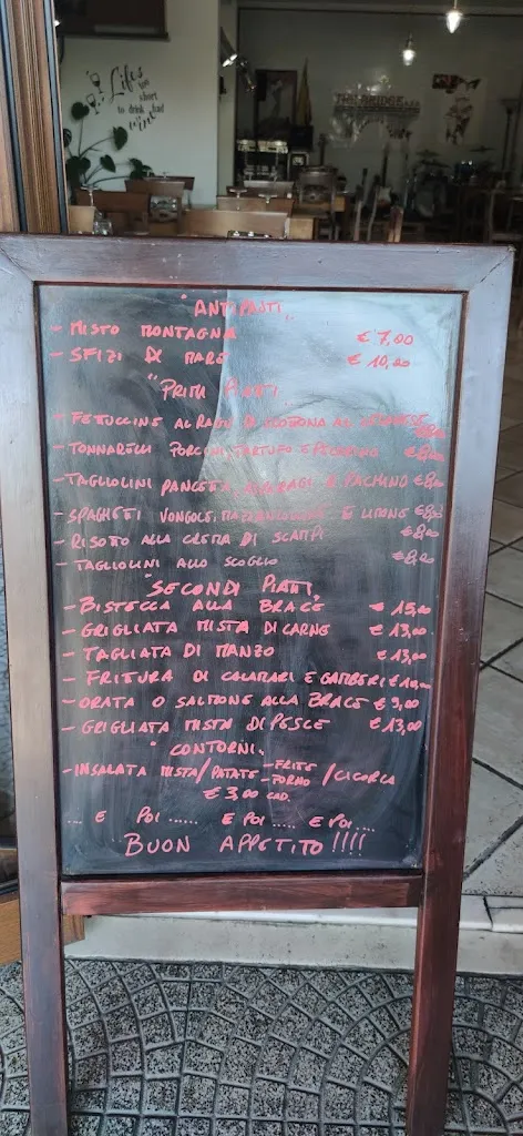 Menu_The Bridge_Colleferro_image_2