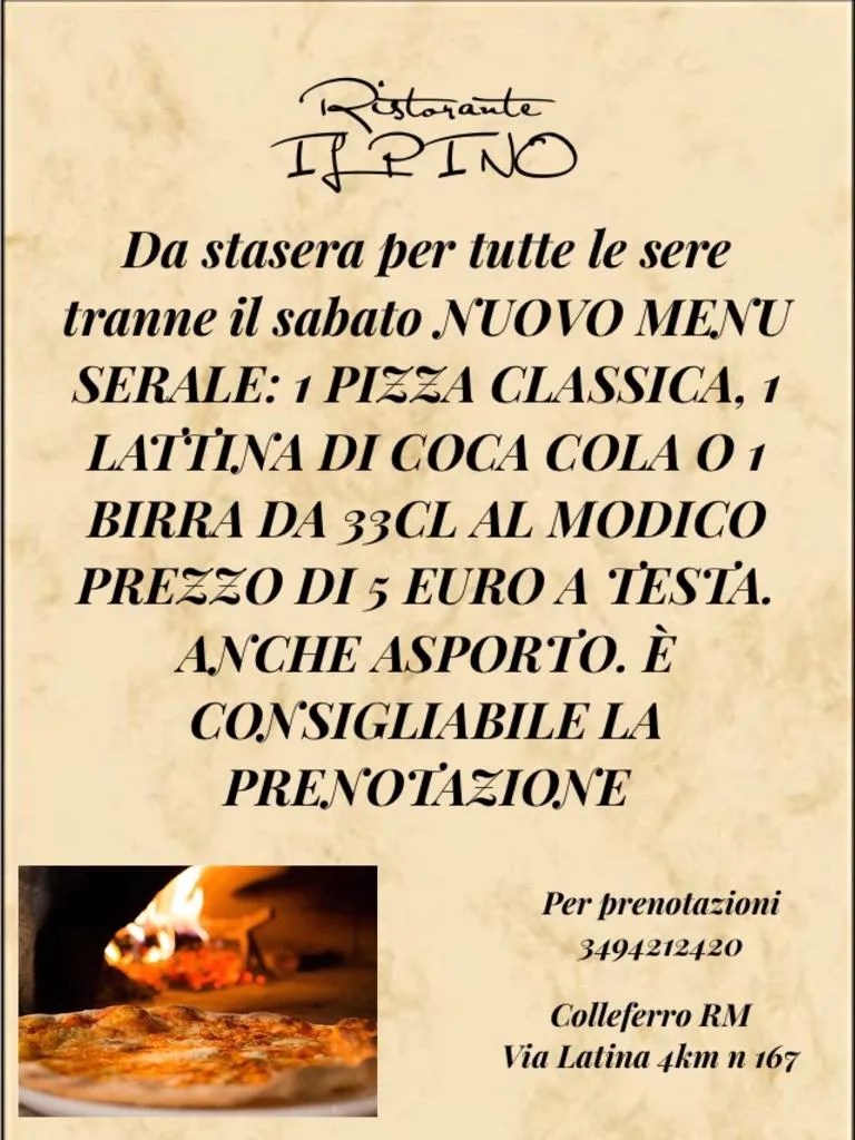 Menu_Il Pino_Colleferro_image_2