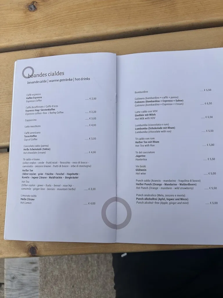 Menu_Rifugio Alpino Pralongià_Corvaro_image_3