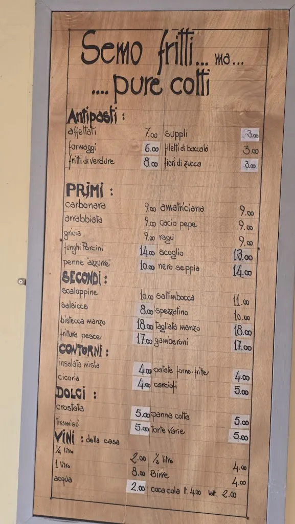 Menu_Semo fritti... Ma pure cotti_Fabrica di Roma_immagine_1