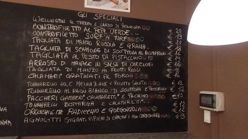 Menu_Giulio's Kitchen Bistrò_Fabrica di Roma_image_4