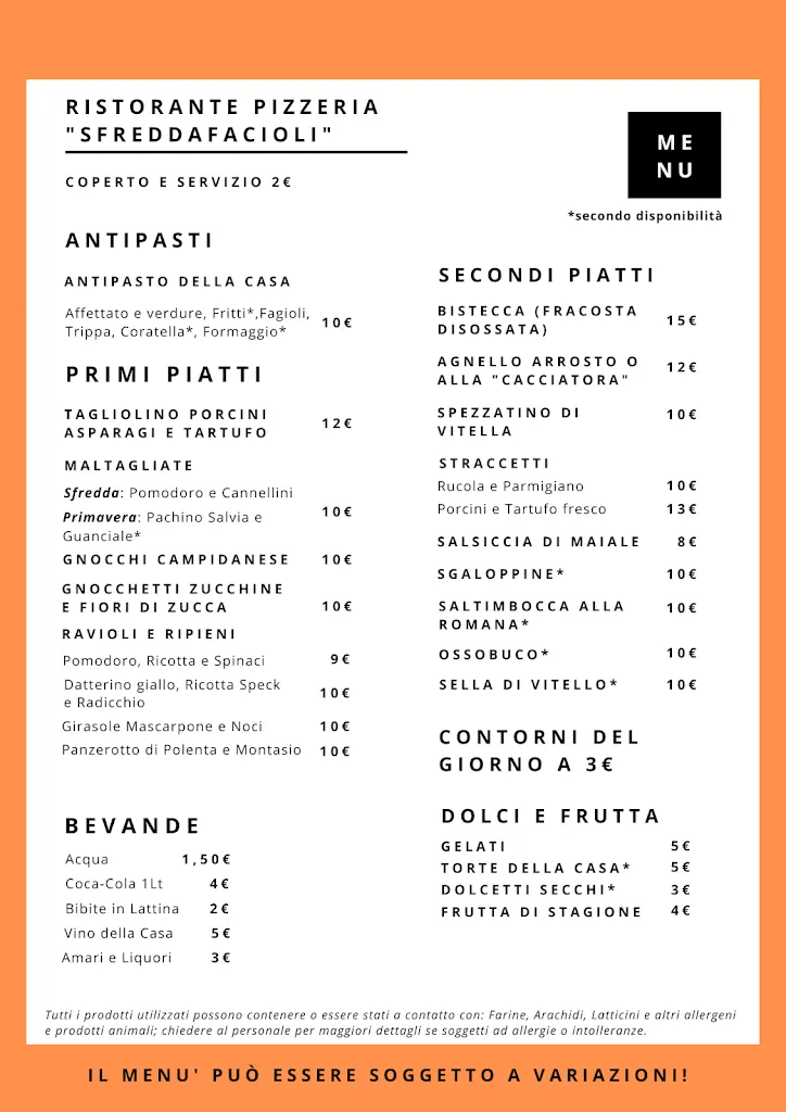 Menu_Sfreddafacioli di Mario e Rosanna_Fiamignano_image_1