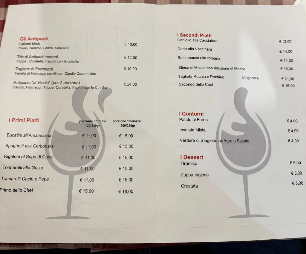 Menu_Trattoria al vicolo_Fiano Romano_immagine_2