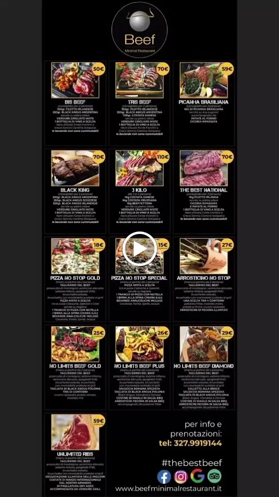Menu_Beef Minimal Restaurant_Fiano Romano_image_2