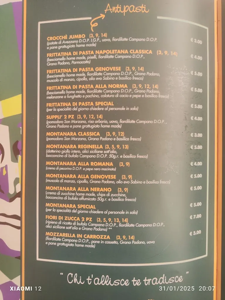 Menu_Zio Tobia Pizzeria | Braceria | Friggitoria_Fiano Romano_image_2