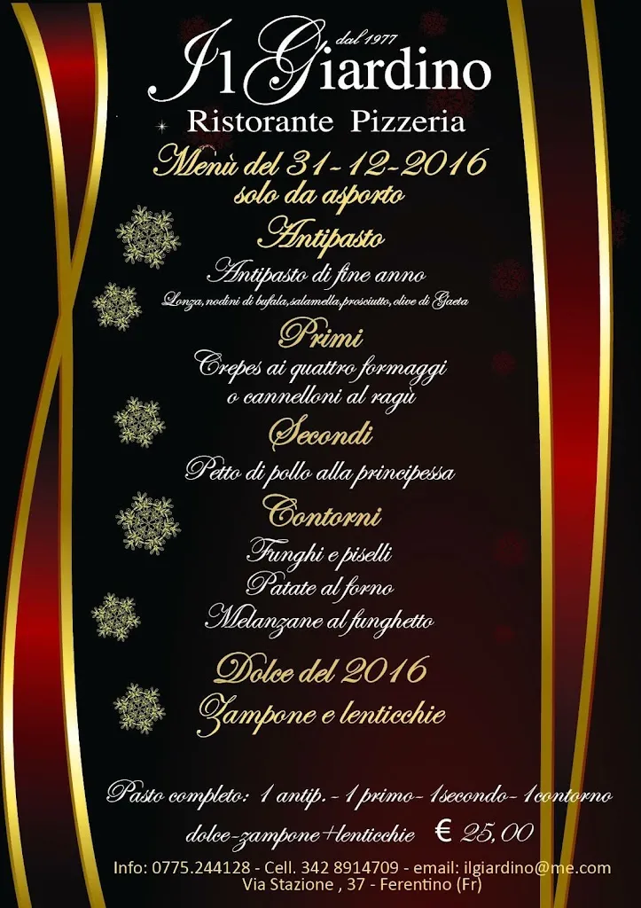 Menu_Il Giardino dal 1977 Pizzeria Ristorante_Ferentino_image_4