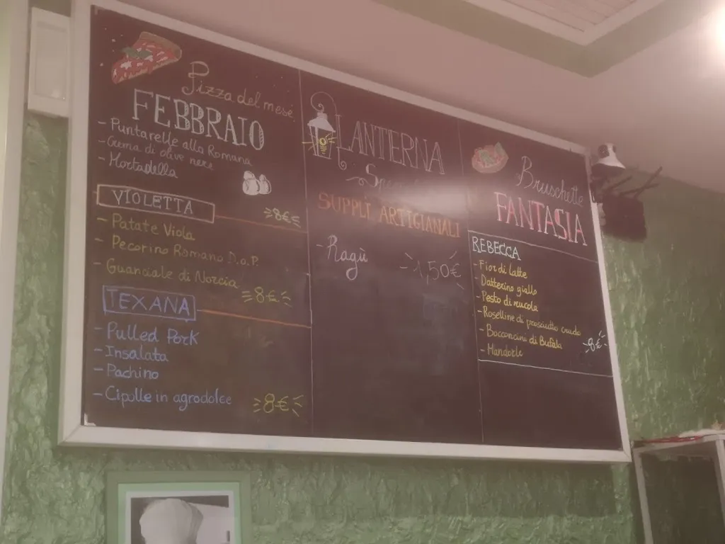 Menu_Pizzeria La Lanterna_Ferentino_image_2