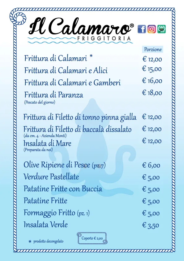 Menu_Il Calamaro Friggitoria_Tortoreto Lido_immagine_1
