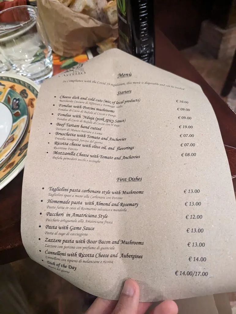 Menu_Ristorante La Taverna del Castello Hostaria Fiuggi_Fiuggi_image_4