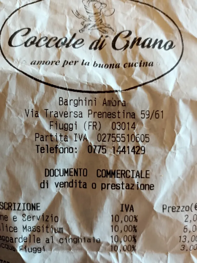 L-G_Ristorante - Coccole di Grano_Fiuggi_Bewertung