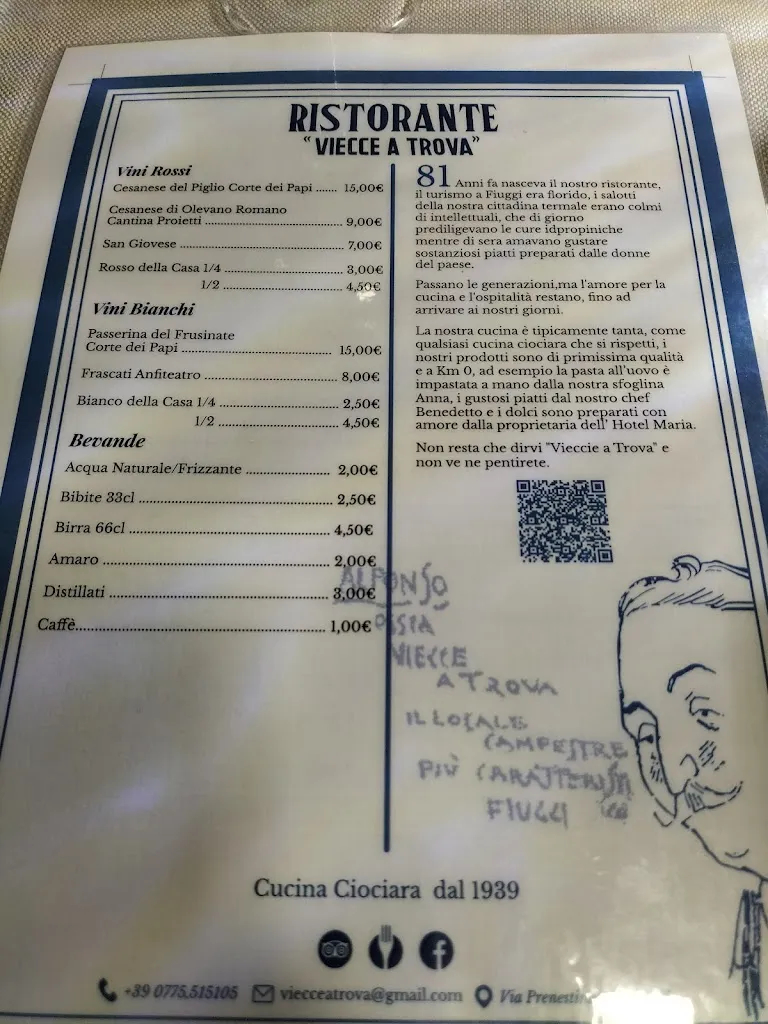 Michela Lisi_Trattoria Viecce A Trova_Fiuggi_review