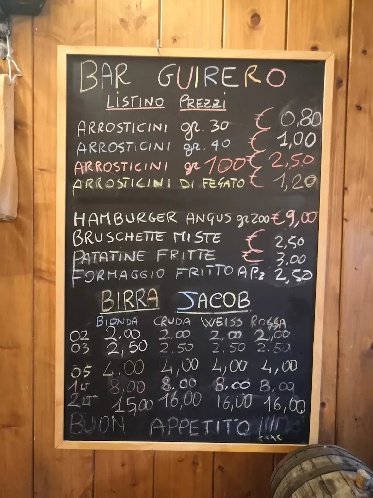 Menu_Bar Arrosticini El Guirero_Tossicia_immagine_3