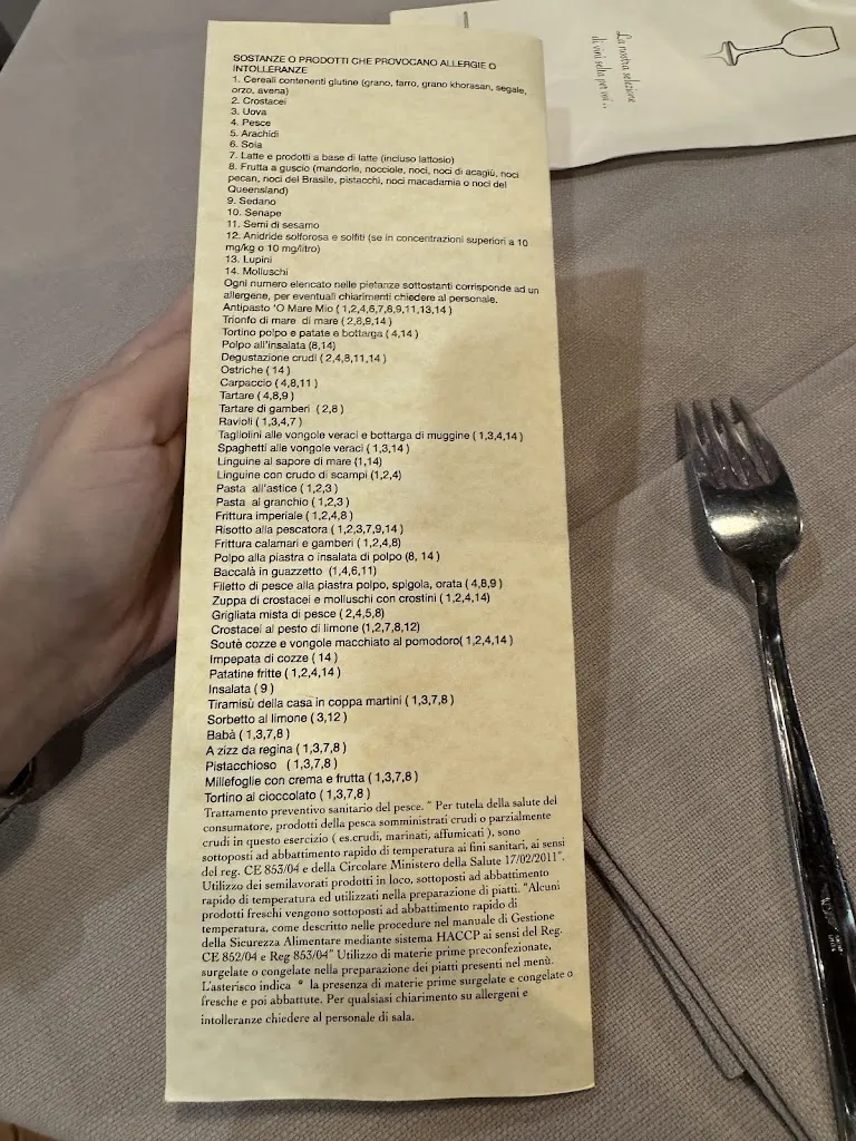 Menu_O Mare Mio Osteria marinara_Fiuggi_immagine_4