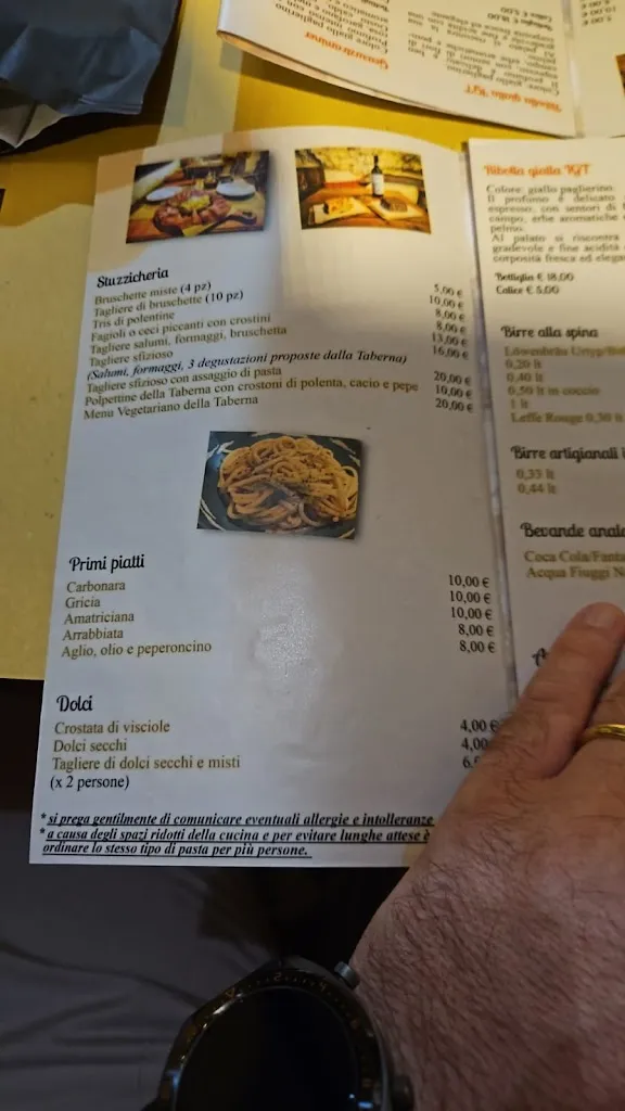 Menu_Alla Taberna degli angeli_Fiuggi_immagine_2