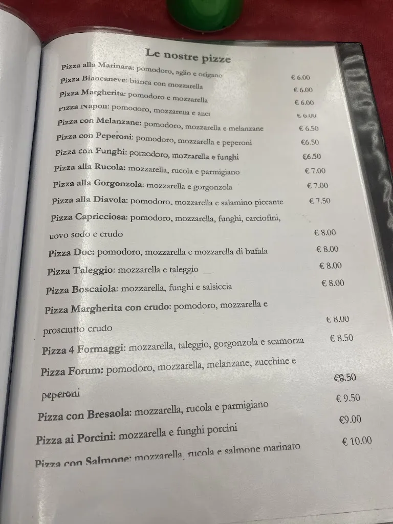 Menu_Ristorante Pizzeria Forum_Fiuggi_image_1