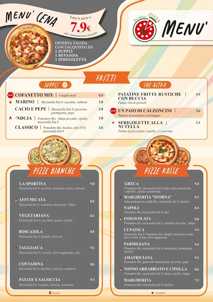 Menu_Sforna la pizza_Focene_image_1