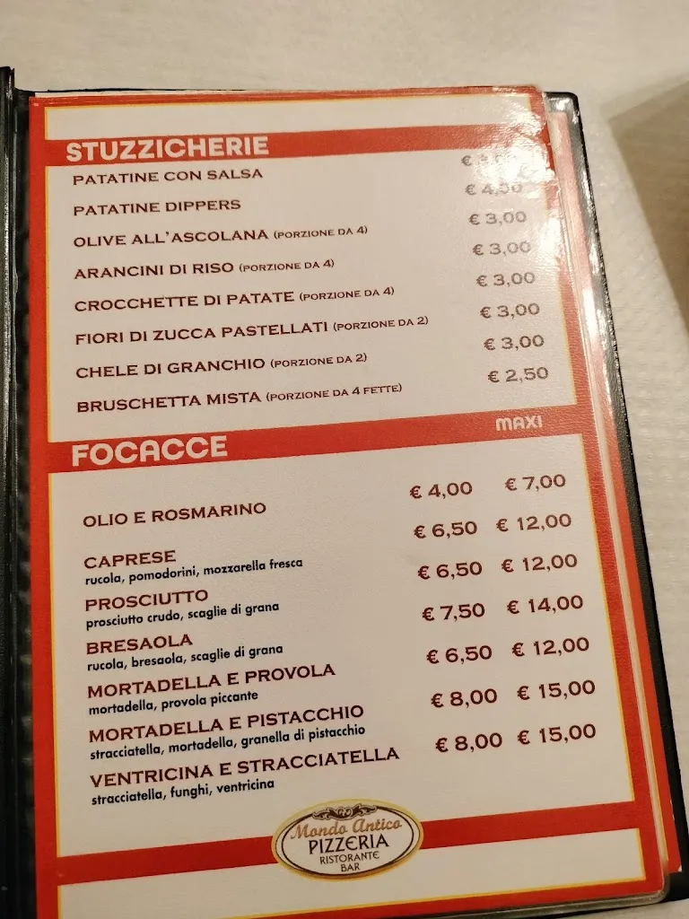 Menu_Ristorante Pizzeria Mondo Antico_Treglio_image_1