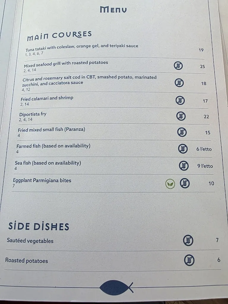 Menu_Ristorante Diportista - Trattoria di mare a Fiumicino_Fiumicino-Isola Sacra_image_1