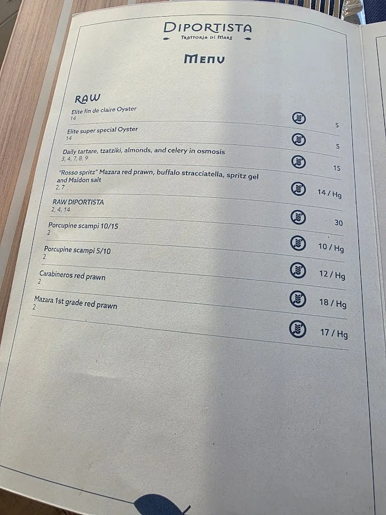 Menu_Ristorante Diportista - Trattoria di mare a Fiumicino_Fiumicino-Isola Sacra_image_4