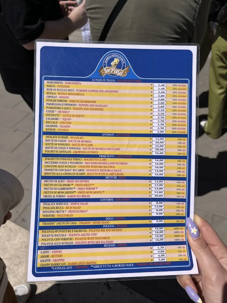 Menu_GePaGi FISH BISTRÓ Fiumicino_Fiumicino-Isola Sacra_image_4