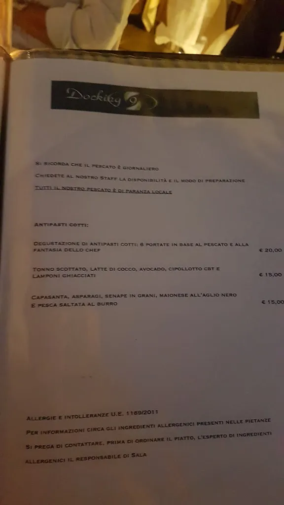 Menu_Docking 9_Fiumicino-Isola Sacra_image_2