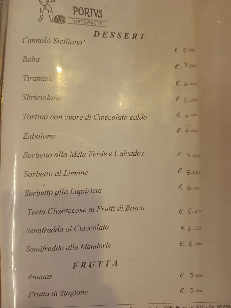 Menu_Ristorante Fiumicino - Ristorante di Pesce Portus_Fiumicino-Isola Sacra_image_3