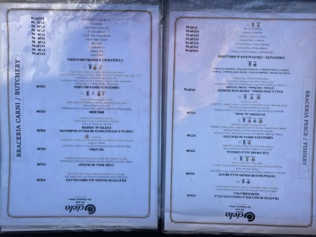 Menu_Cielo_Fiumicino-Isola Sacra_image_1