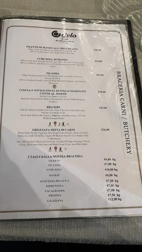 Menu_Cielo_Fiumicino-Isola Sacra_image_2