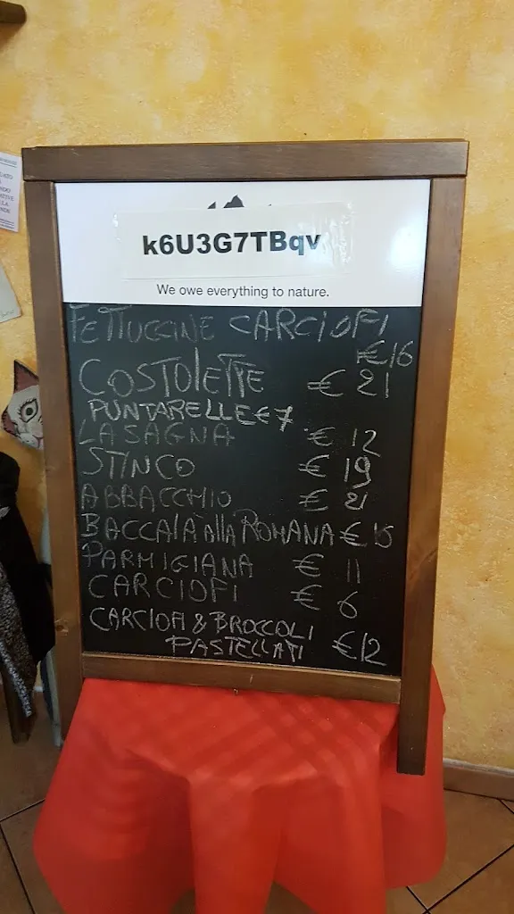 Menu_Trattoria Le Romane_Fiumicino-Isola Sacra_image_1