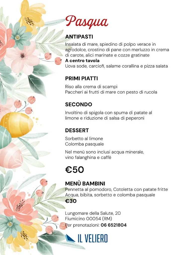 Menu_Ristorante Il Veliero Fiumicino_Fiumicino-Isola Sacra_image_2