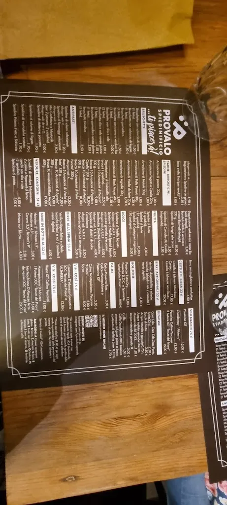 Menu_Provalo Spiedinificio_Fiumicino-Isola Sacra_image_1