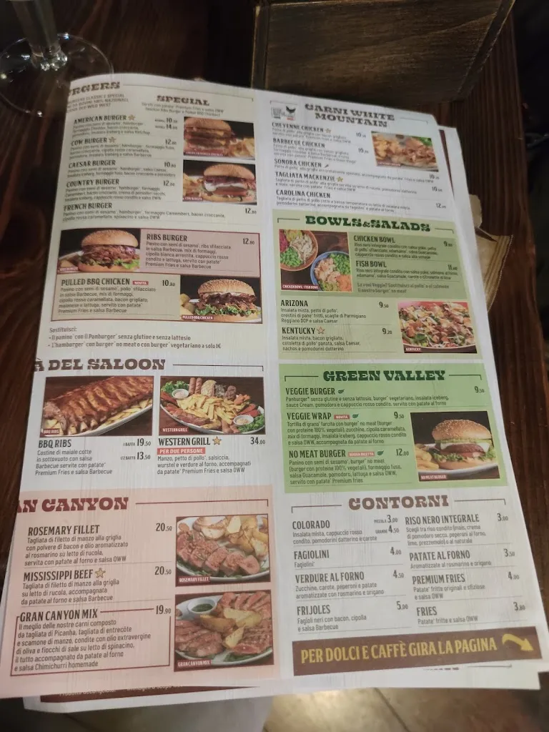 Menu_Old Wild West - Avezzano_Avezzano_immagine_3