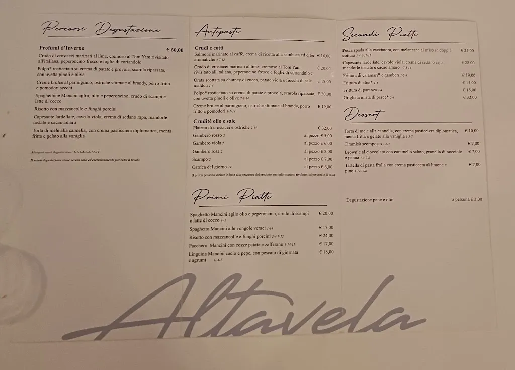 Menu_Altavela ristorante_Fiumicino-Isola Sacra_immagine_2