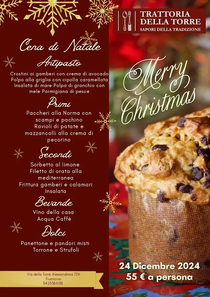 Menu_Trattoria Della Torre_Fiumicino-Isola Sacra_image_1