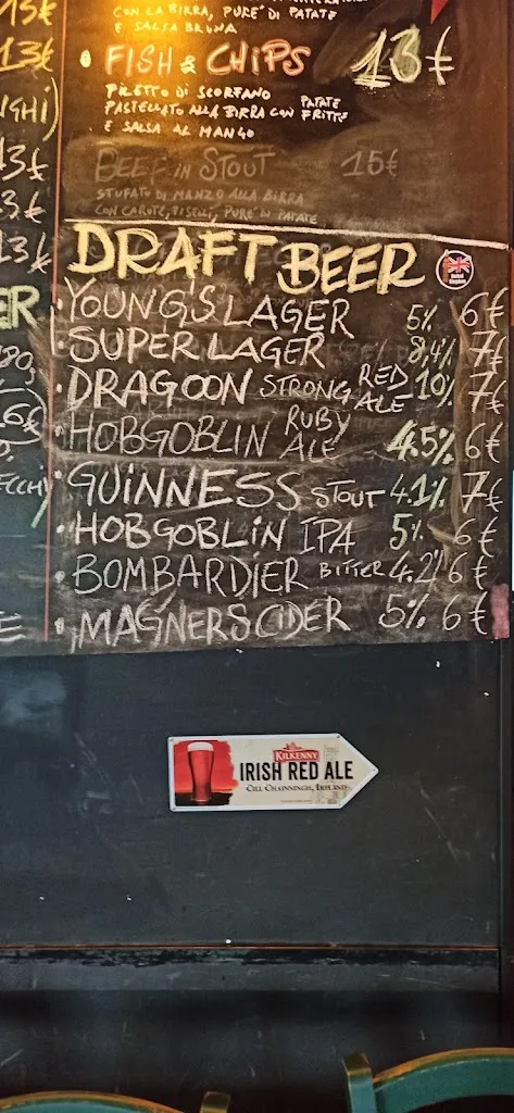 Menu_The Owl Public House_Fiumicino-Isola Sacra_image_3