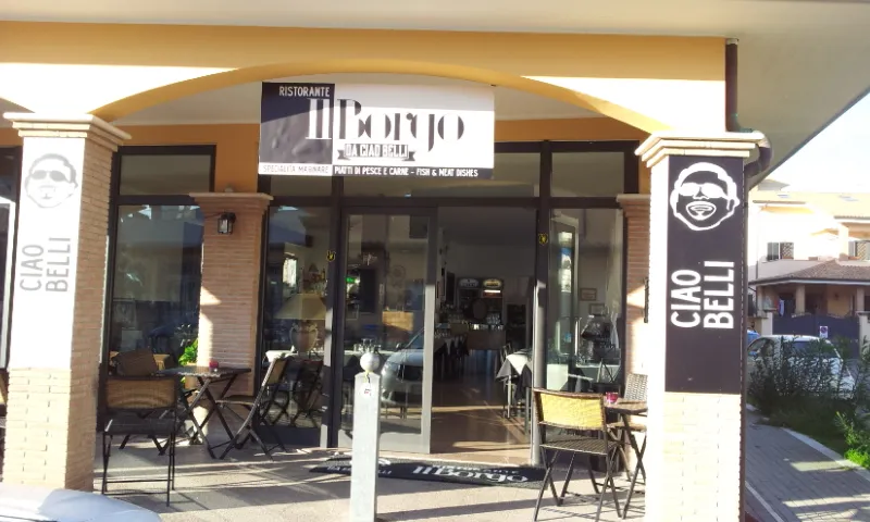 Il Borgo da Ciao Belli restaurant in Fiumicino-Isola Sacra