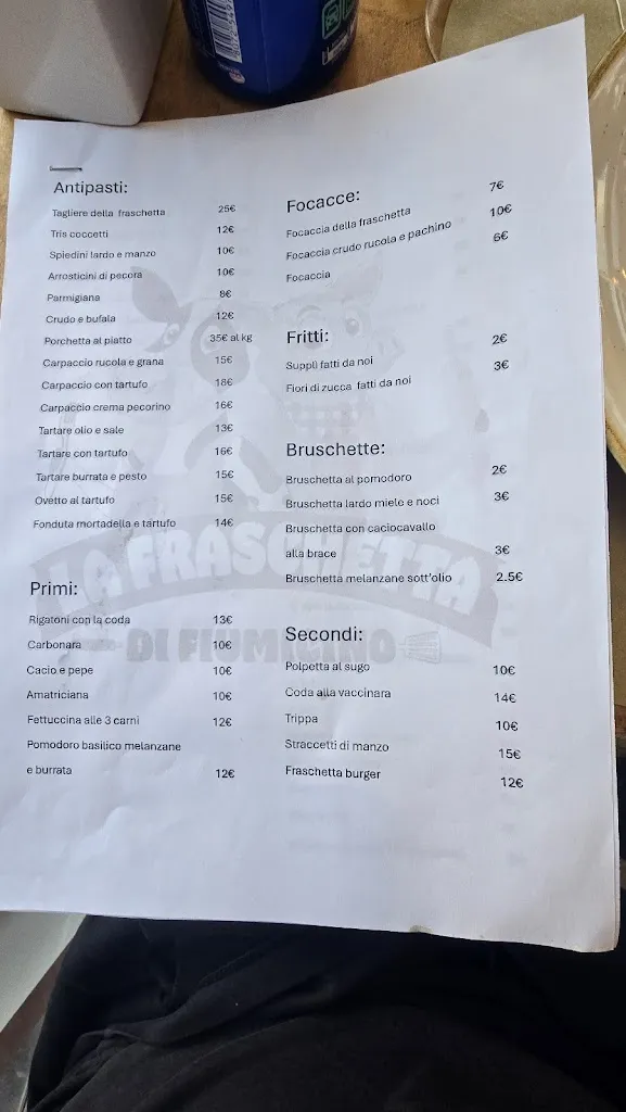 Menu_La Fraschetta di Fiumicino_Fiumicino-Isola Sacra_image_3