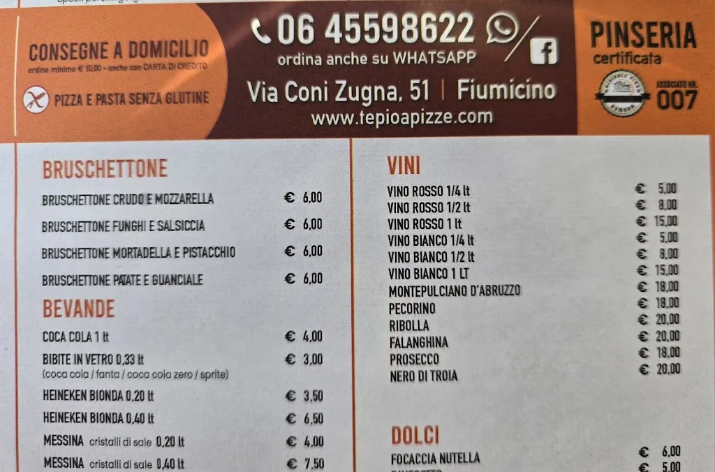Menu_Te Pio A Pizze_Fiumicino-Isola Sacra_image_2