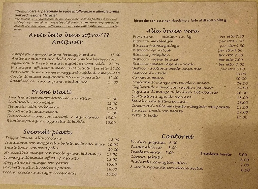 Menu_Osteria Panzini_Frosinone_image_2